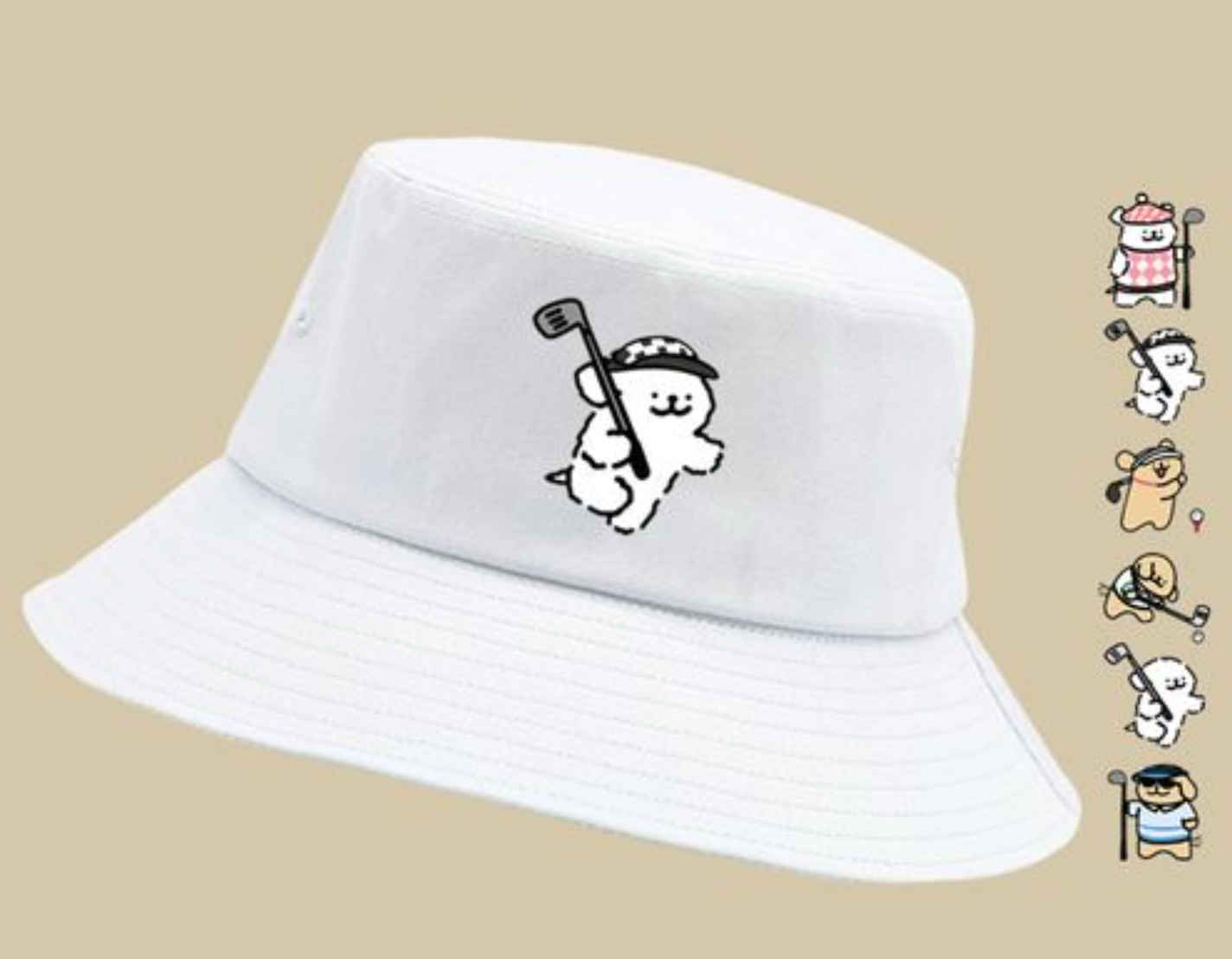 Lucky Birdie Golf Bucket Hat