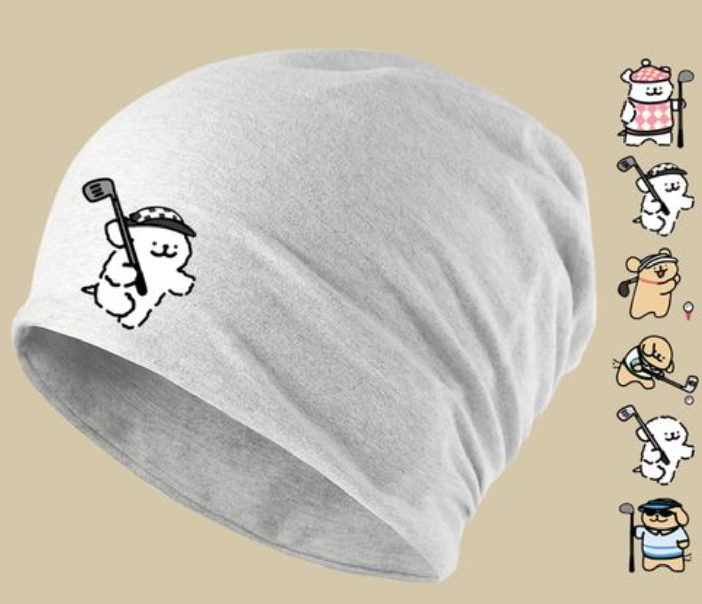Lucky Birdie Golf Beanie