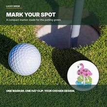 Lucky Birdie Magnetic Golf Ball Marker