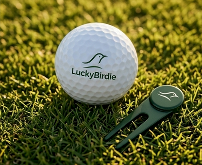 Lucky Birdie Performance Golf Balls - Premium 10-Pack Set
