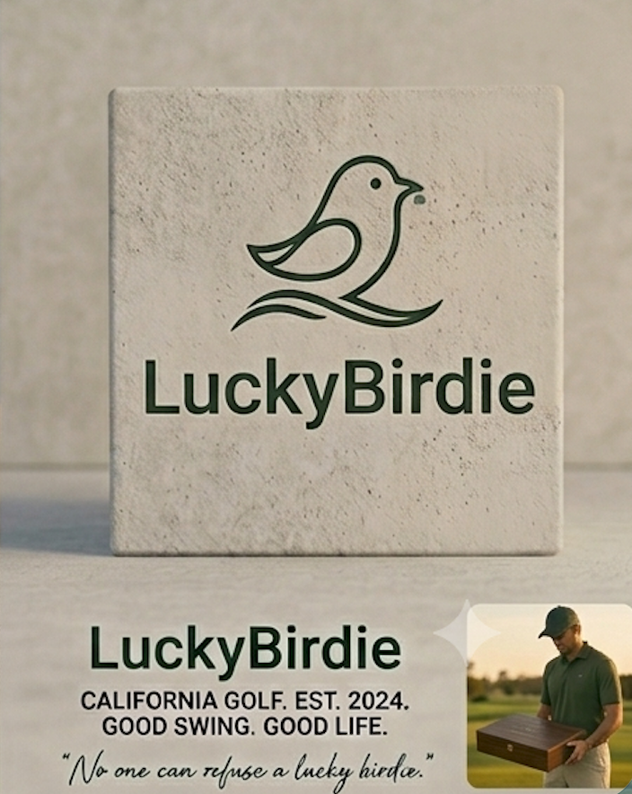The LuckyBirdie Heritage Executive Golf Gift Set