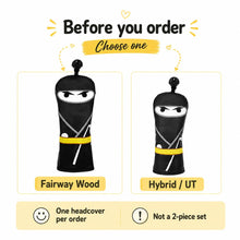 Lucky Black Funny Golf Headcover for Fairway Wood or Hybrid